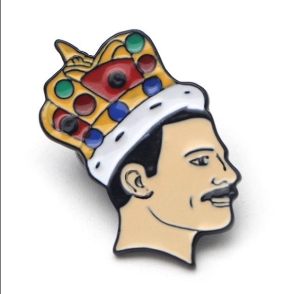 Jewelry - 🎉HP🎉 Freddie Mercury Enamel Pin